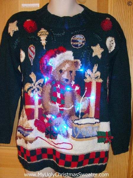 *RARE* Vintage Light Up Christmas Sweater
